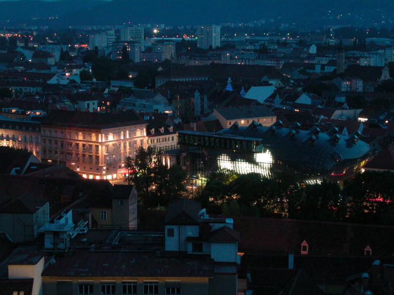 View of Graz from Schlomberg