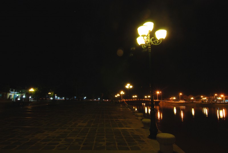 Lighting along Song Hoi An River