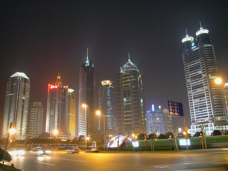 Pudong in Shanghai