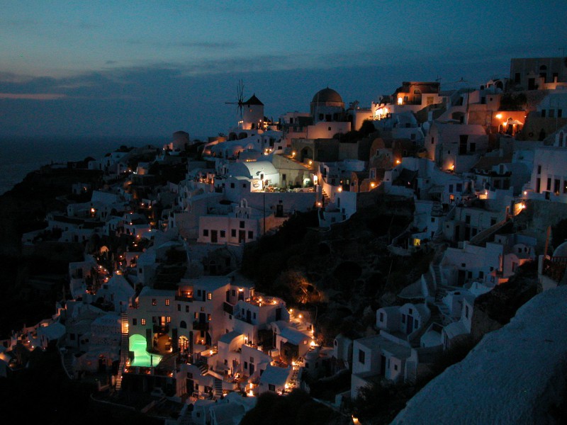 Streets of Oia