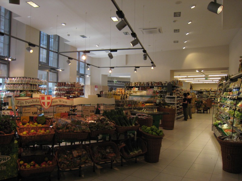 Supermarket in Wien