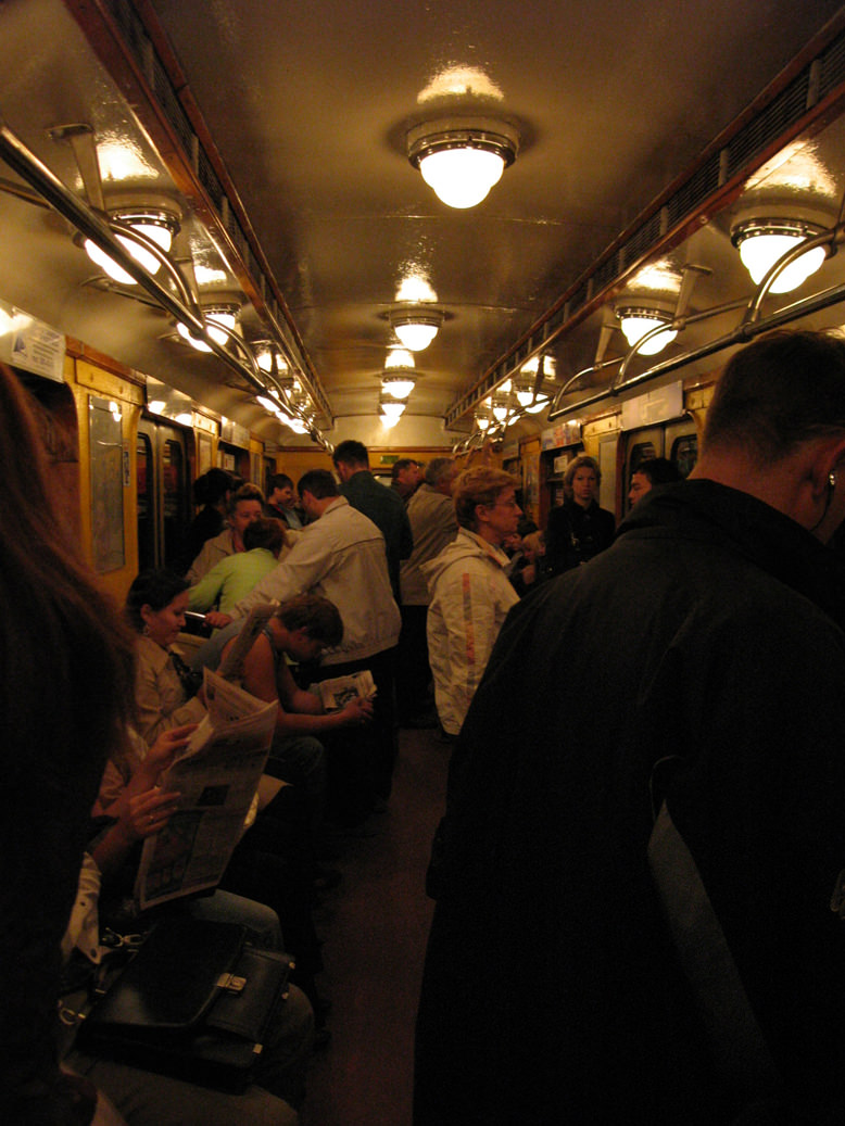 Train car in St. Petersburg