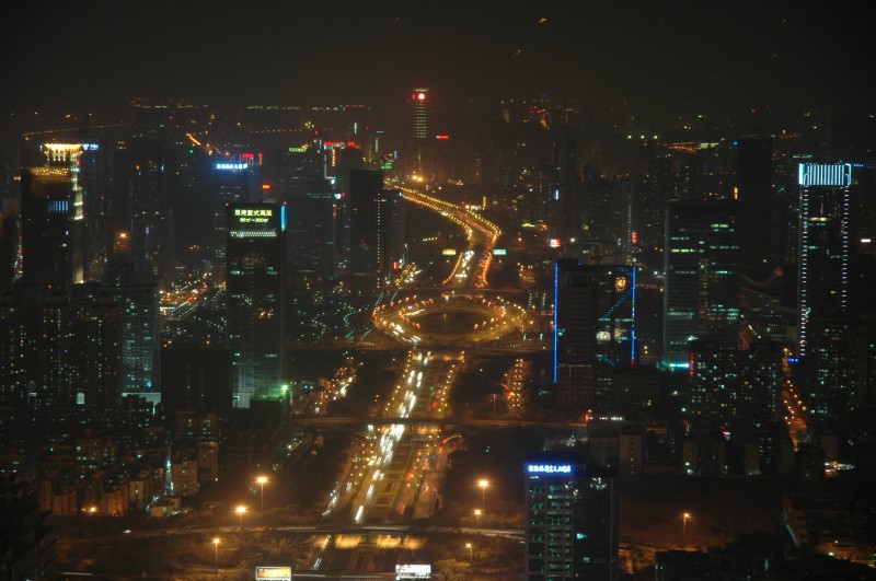 View of Shenzhen from Saige Paza