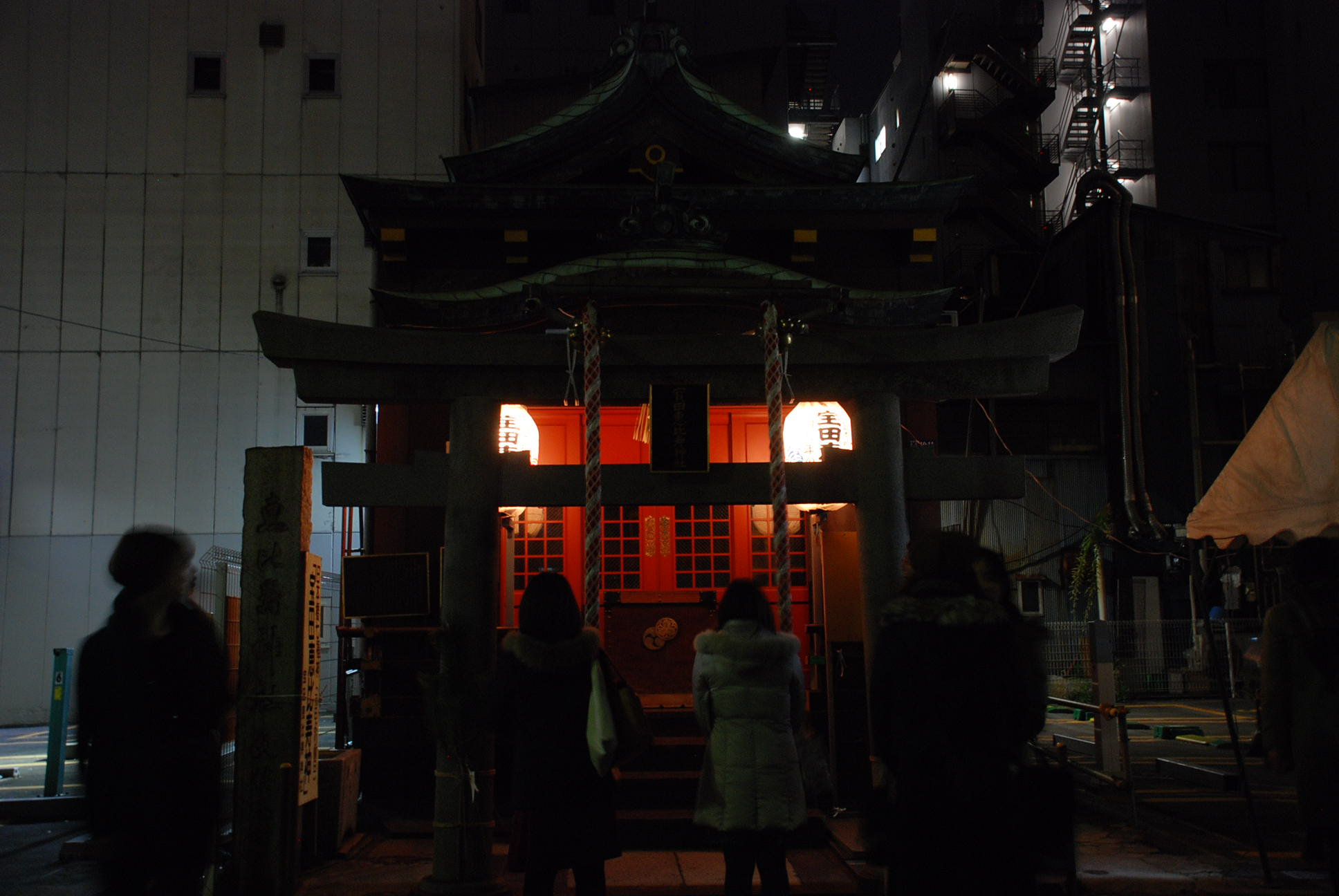Visit to the Seven Gods of Good Fortune in Nihonbashi
