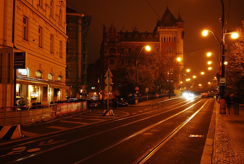 Street in Czech Republic　Prague