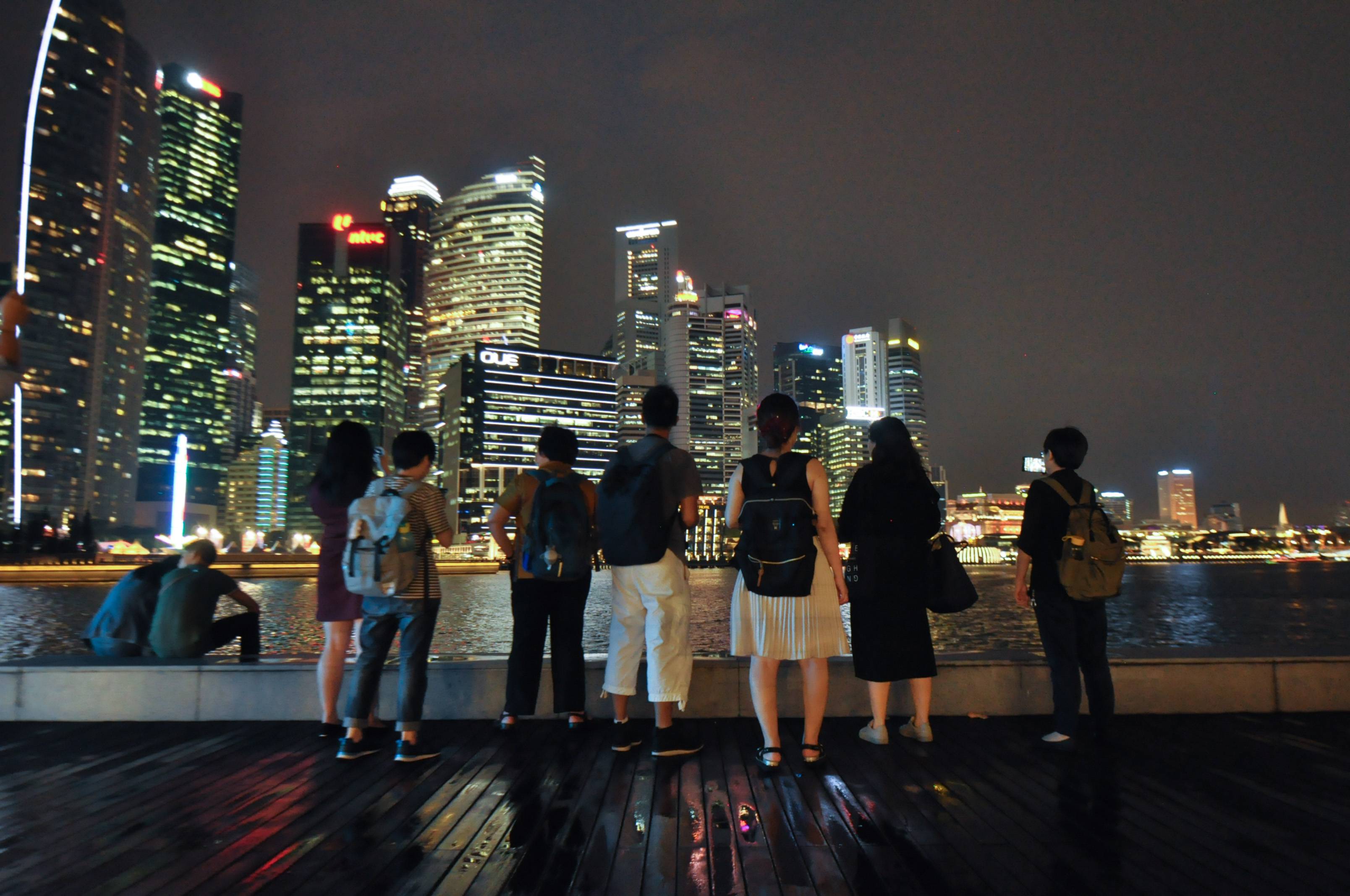 Singapore Night Walk＠Marina Bay | Lighting Detectives